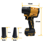 For DeWALT 20V Battery 2-in-1 Brushless Turbo Blower Jet Fan & Vacuum Cleaner High Speed 110000RPM Handheld Dust Blowing Tool